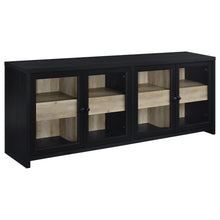 Load image into Gallery viewer, Coaster Denison 3-piece Entertainment Center 79-inch TV Stand Black