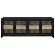 Load image into Gallery viewer, Coaster Denison 3-piece Entertainment Center 79-inch TV Stand Black