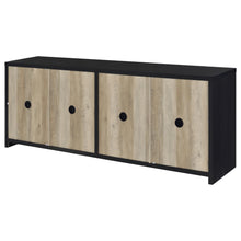 Load image into Gallery viewer, Coaster Denison 3-piece Entertainment Center 79-inch TV Stand Black