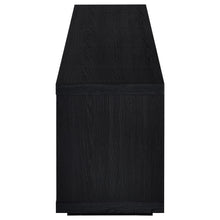 Load image into Gallery viewer, Coaster Deiter 79-inch TV Stand Fireplace Media Console Black
