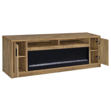 Load image into Gallery viewer, Coaster Eddy 79-inch 2-door TV Stand Fireplace Media Console Mango