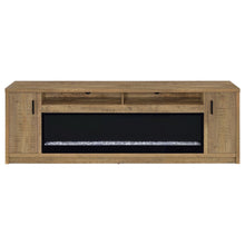 Load image into Gallery viewer, Coaster Eddy 79-inch 2-door TV Stand Fireplace Media Console Mango