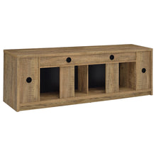 Load image into Gallery viewer, Coaster Eddy 79-inch 2-door TV Stand Fireplace Media Console Mango