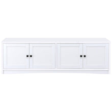 Load image into Gallery viewer, Coaster Laughlin 4-door Engineered Wood 78-inch TV Stand White
