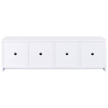 Load image into Gallery viewer, Coaster Laughlin 4-door Engineered Wood 78-inch TV Stand White