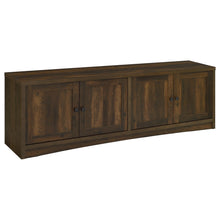 Load image into Gallery viewer, Coaster Laughlin 4-door Engineered Wood 78-inch TV Stand Dark Pine