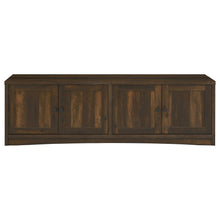 Load image into Gallery viewer, Coaster Laughlin 4-door Engineered Wood 78-inch TV Stand Dark Pine