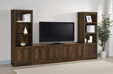 Load image into Gallery viewer, Coaster Laughlin 4-door Engineered Wood 78-inch TV Stand Dark Pine