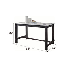 Load image into Gallery viewer, Acme Yelena Counter Height Table W/Marble Top