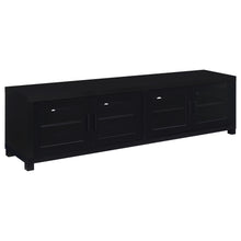 Load image into Gallery viewer, Coaster Sachin 3-piece Entertainment Center 79-inch TV Stand Black