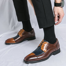 Load image into Gallery viewer, Business Formal Wear Casual Square Toe Large Size Leather Shoes