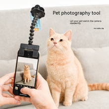 Load image into Gallery viewer, Pet Photography Tool Cat Dog And Dog Viewing Lens Teddy Camera Toy Mobile Phone Camera Holder Selfie Clip Supplies Pet Products