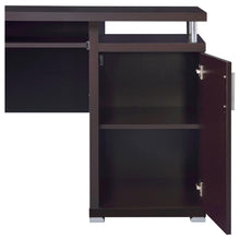 Load image into Gallery viewer, Coaster Tracy 55-inch 2-drawer Office Computer Desk Cappuccino