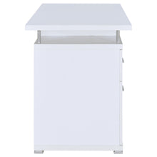 Load image into Gallery viewer, Coaster Tracy 55-inch 2-drawer Office Computer Desk White