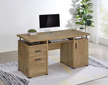 Load image into Gallery viewer, Coaster Tracy 55-inch 2-drawer Office Computer Desk Mango