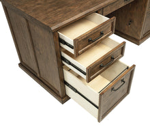 Load image into Gallery viewer, Coaster Altidore 68-inch 7-drawer Executive Home Office Desk Distressed Brown