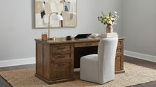 Load image into Gallery viewer, Coaster Altidore 68-inch 7-drawer Executive Home Office Desk Distressed Brown