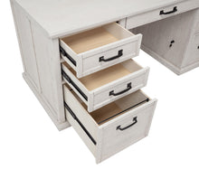 Load image into Gallery viewer, Coaster Altidore 68-inch 7-drawer Executive Home Office Desk Distressed White