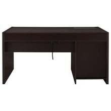 Load image into Gallery viewer, Coaster Halston 60-inch 3-drawer Office Computer Desk Cappuccino