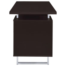 Load image into Gallery viewer, Coaster Lawtey 60-inch 2-drawer Office Computer Desk Cappuccino
