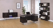 Load image into Gallery viewer, Coaster Lawtey 60-inch 2-drawer Office Computer Desk Cappuccino