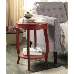 Acme Aberta Red Accent Table