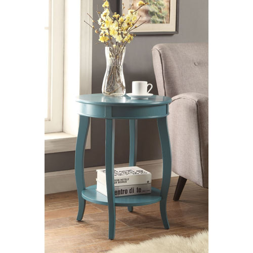 Acme Aberta Teal Accent Table