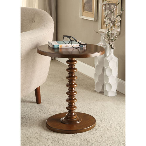 Acme Acton Walnut Accent Table