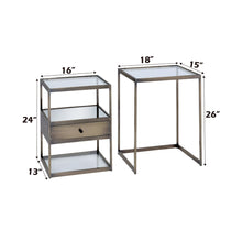 Load image into Gallery viewer, Acme Enca Nesting Table Set
