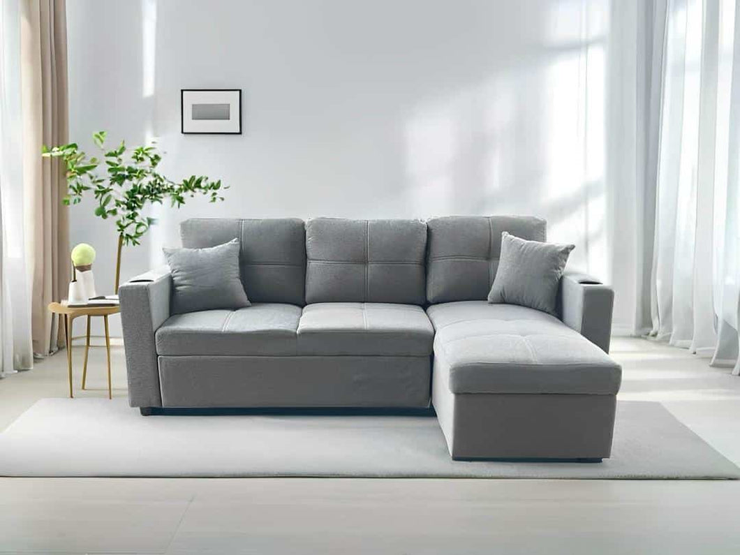 9020 Grey Sectional