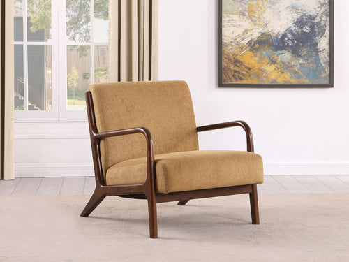 COASTER ACCENT CHAIR (HONEY)