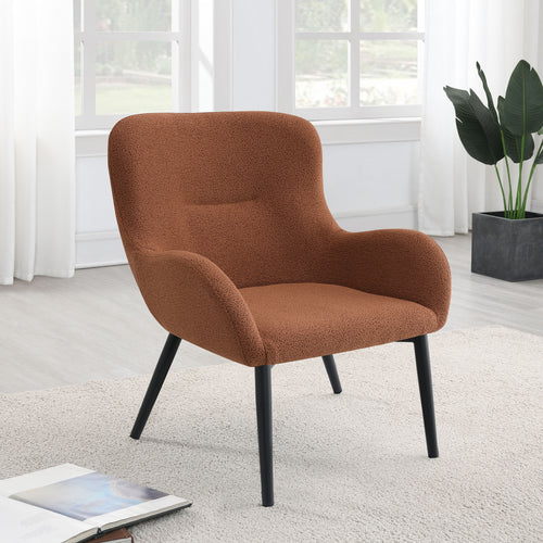 COASTER ACCENT CHAIR (RUST)