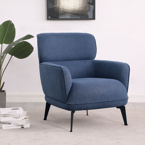 COASTER ACCENT CHAIR (BLUE)