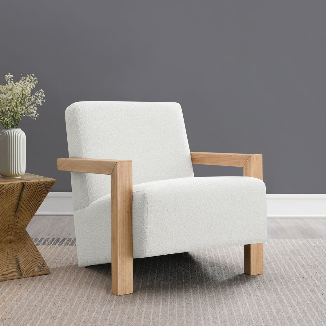 COASTER ACCENT CHAIR (IVORY)