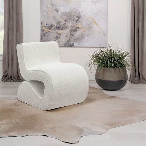 COASTER ACCENT CHAIR (CREAM)