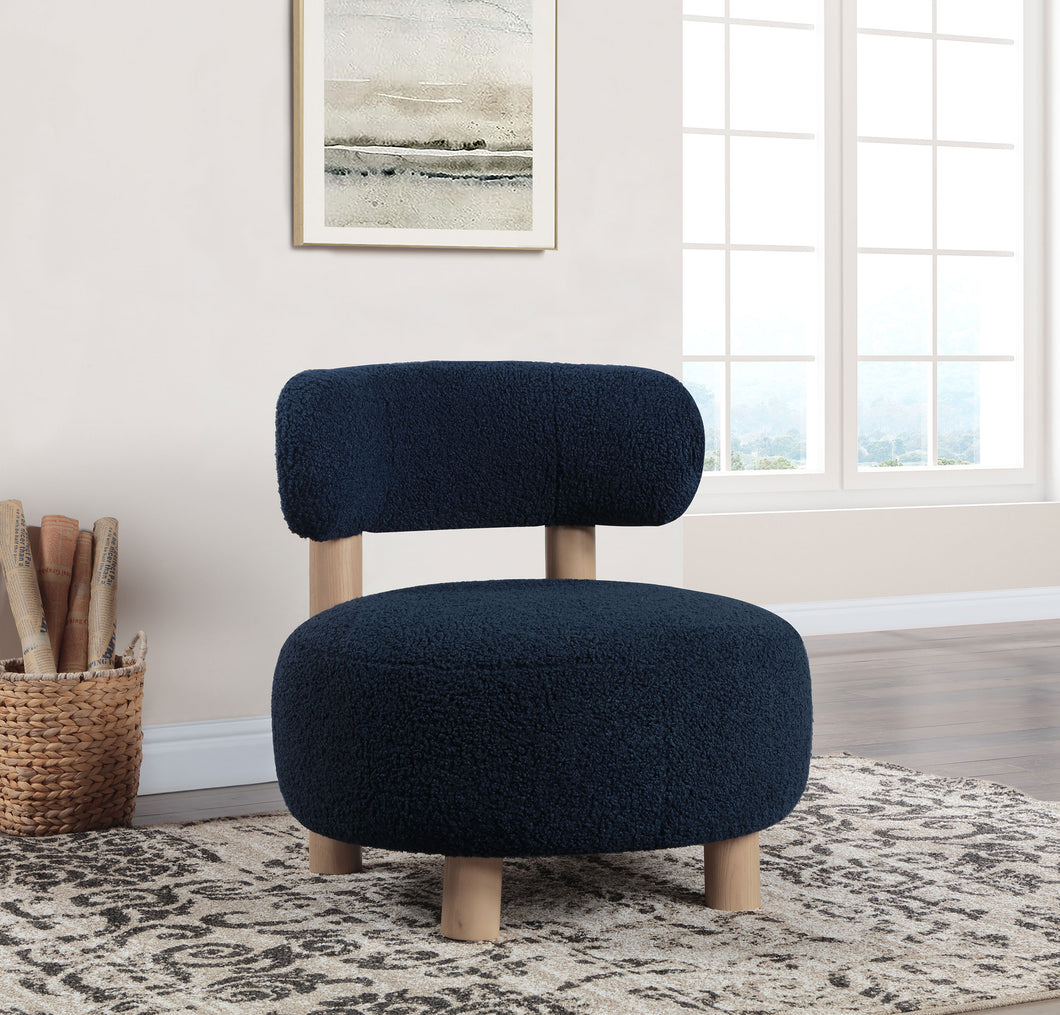 COASTER ACCENT CHAIR (BLUE)