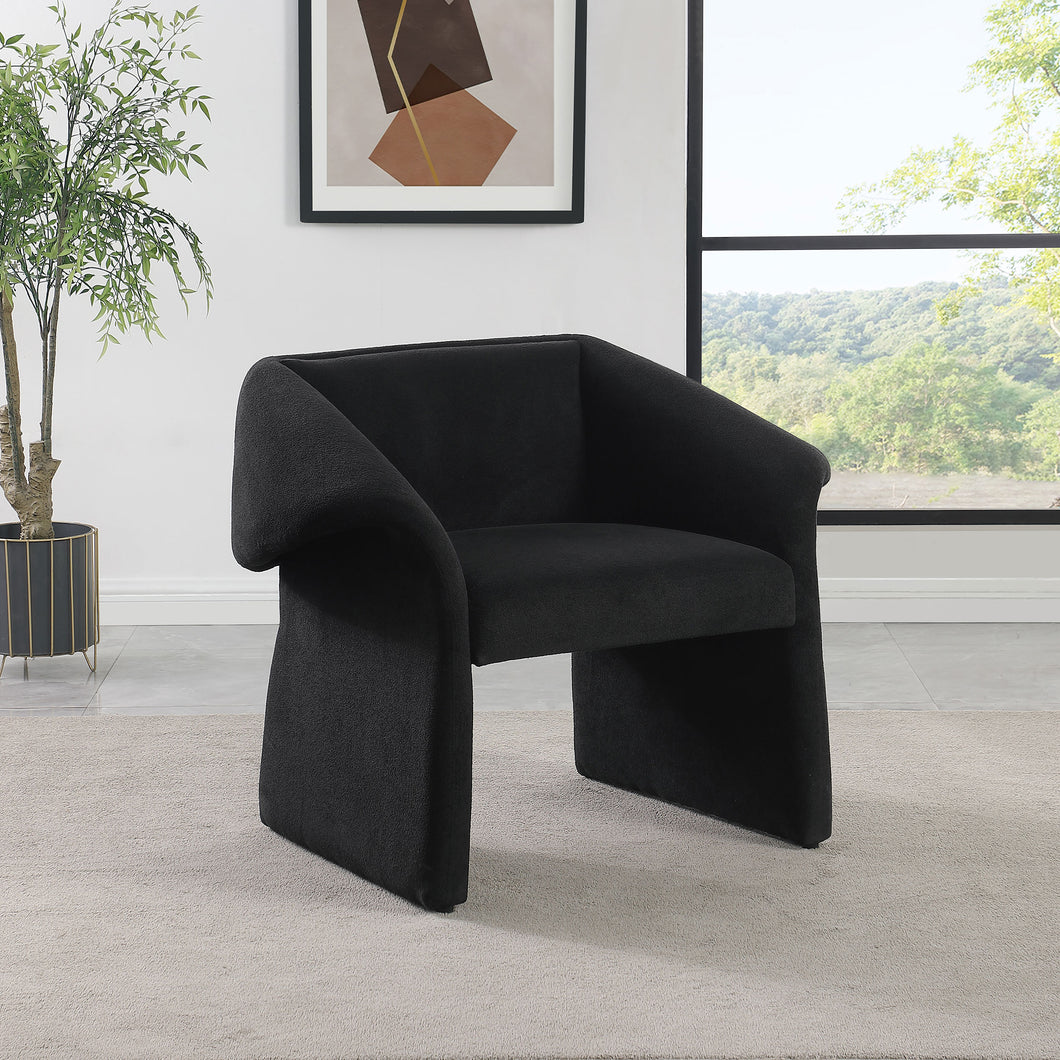 COASTER ACCENT CHAIR (BLACK)