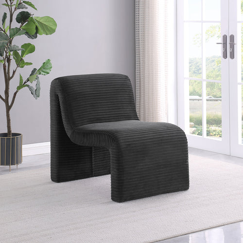 COASTER ACCENT CHAIR (BLACK)