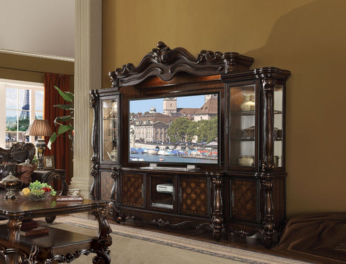 Acme Versailles Cherry Oak Entertainment Center
