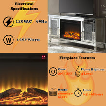 Load image into Gallery viewer, Acme Noralie Tv Stand W/Fireplace
