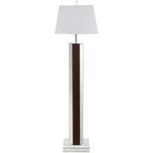 Load image into Gallery viewer, Coaster Elena 67-inch Square Tapered Mirrored Floor Lamp Brown
