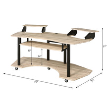 Load image into Gallery viewer, Acme Eleazar 71" Music Studio Desk