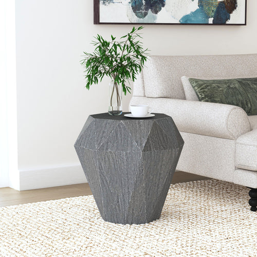 COASTER ACCENT TABLE (GREY)