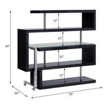 Load image into Gallery viewer, Acme Buck II Writing Desk W/Bookshelf