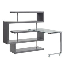 Load image into Gallery viewer, Acme Buck II Writing Desk W/Bookshelf