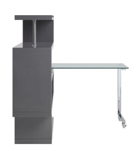 Load image into Gallery viewer, Acme Buck II Writing Desk W/Bookshelf