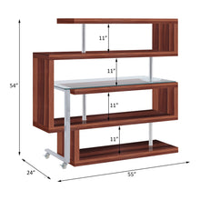 Load image into Gallery viewer, Acme Buck II Writing Desk W/Bookshelf