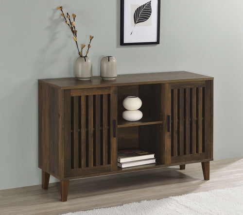 COASTER ACCENT CABINET (DARK PINE)