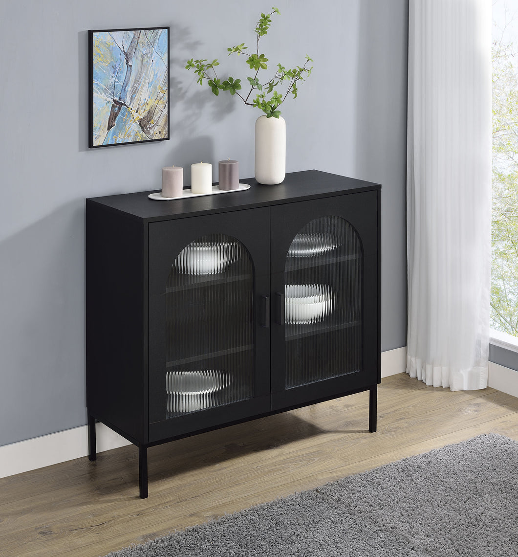COASTER ACCENT CABINET (BLACK)