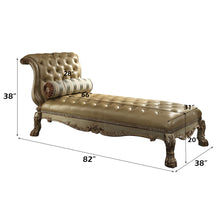 Load image into Gallery viewer, Acme Dresden Chaise W/Pillow